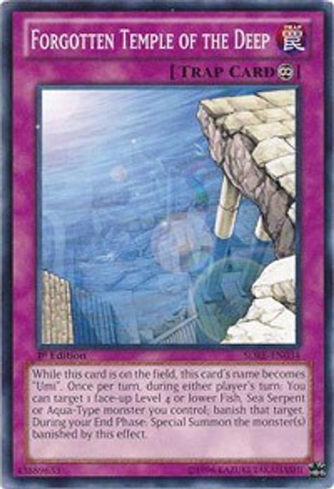 Forgotten Temple of the Deep (SDRE-EN034) - Common