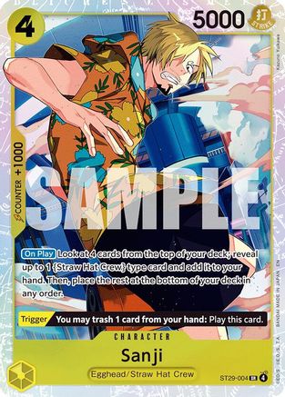 Sanji (ST29-004) - Super Rare
