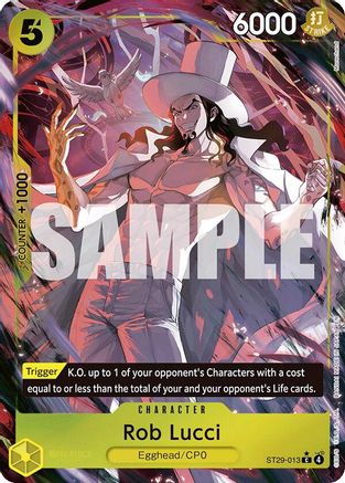 Rob Lucci (Full Art) (ST29-013) - Common