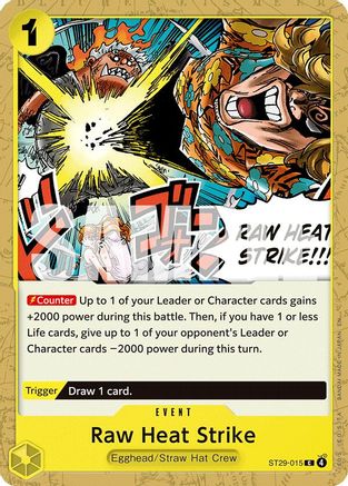 Raw Heat Strike (ST29-015) - Common