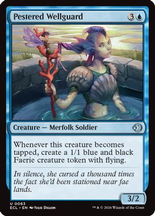 Pestered Wellguard (ECL-063) - Lorwyn Eclipsed
