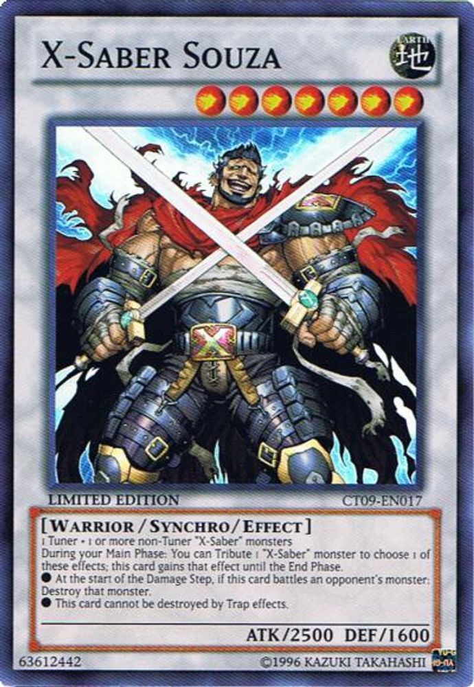 X-Saber Souza (CT09-EN017) - Super Rare