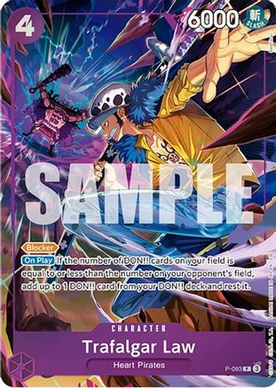 Trafalgar Law (Illustration Box Vol.6) (P-093) - Promo