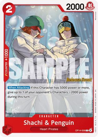 Shachi & Penguin (OP14-006) - Common