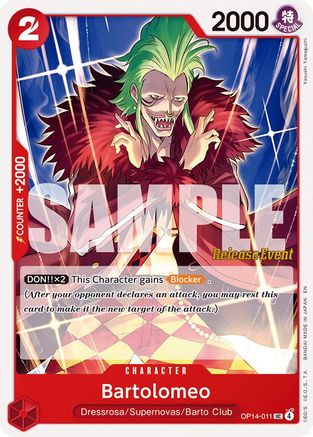 Bartolomeo (OP14-011) - Uncommon