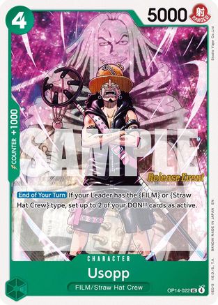Usopp (OP14-022) - Uncommon