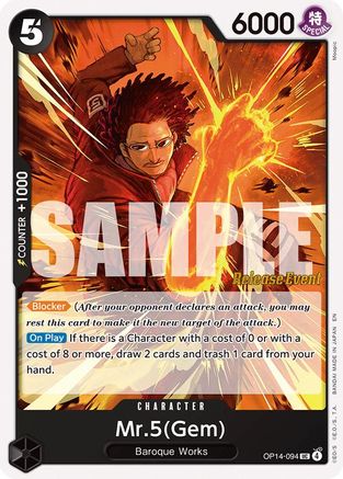 Mr.5(Gem) (OP14-094) - Uncommon