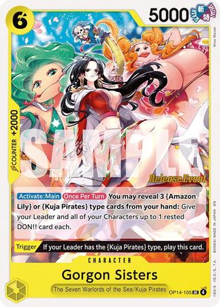 Gorgon Sisters (OP14-105) - Uncommon