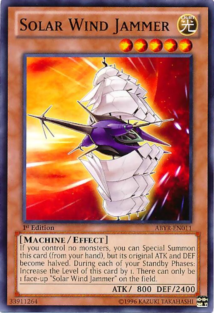 Solar Wind Jammer (ABYR-EN011) - Common
