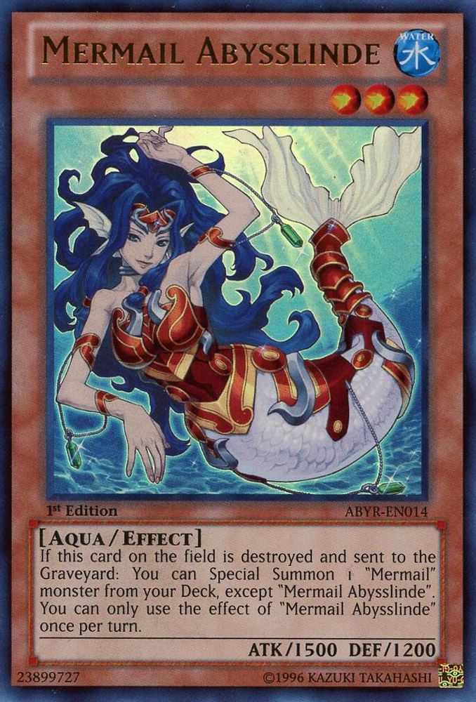 Mermail Abysslinde (ABYR-EN014) - Ultra Rare