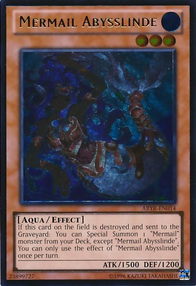 Mermail Abysslinde (UTR) (ABYR-EN014) - Ultimate Rare