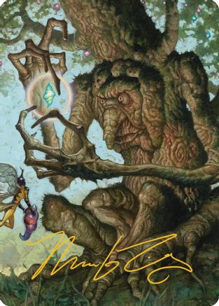 Faeburrow Elder Art Card (Gold-Stamped Signature) (ASECL-051) - Art Series: Lorwyn Eclipsed