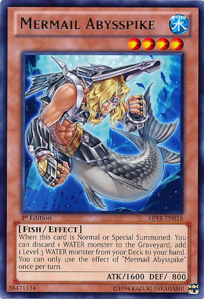 Mermail Abysspike (ABYR-EN018) - Rare