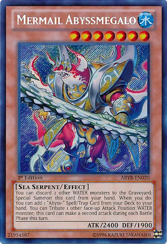 Mermail Abyssmegalo (ABYR-EN020) - Secret Rare