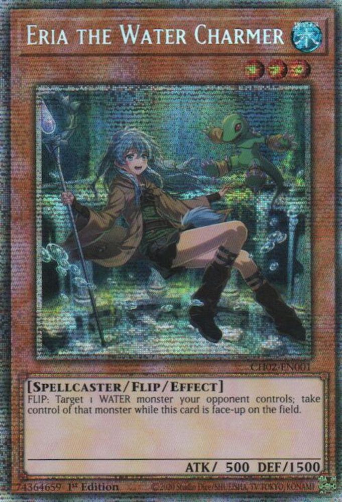 Eria the Water Charmer (Starlight Rare) (CH02-EN001) - Starlight Rare