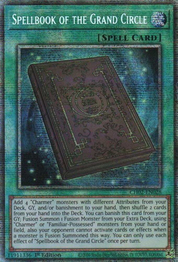 Spellbook of the Grand Circle (Starlight Rare) (CH02-EN028) - Starlight Rare