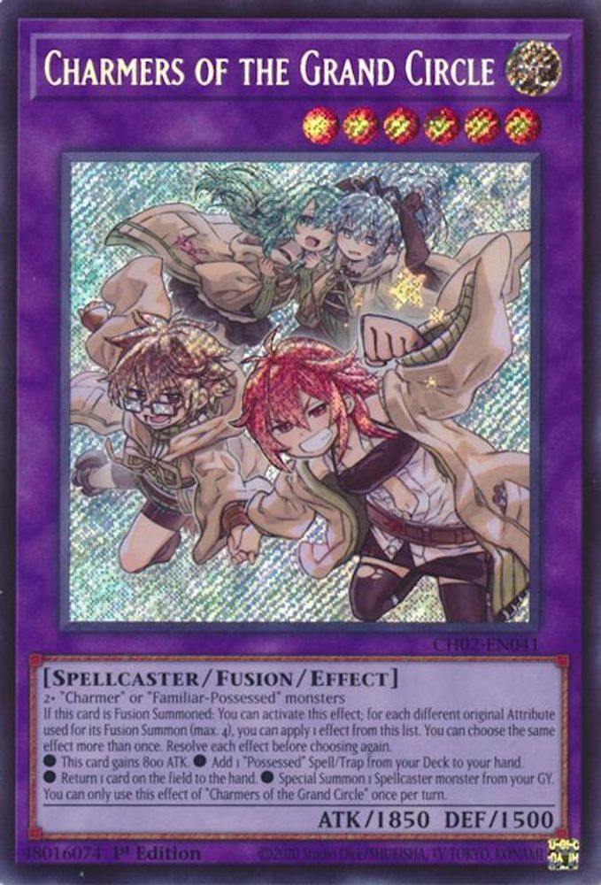 Charmers of the Grand Circle (CH02-EN041) - Secret Rare