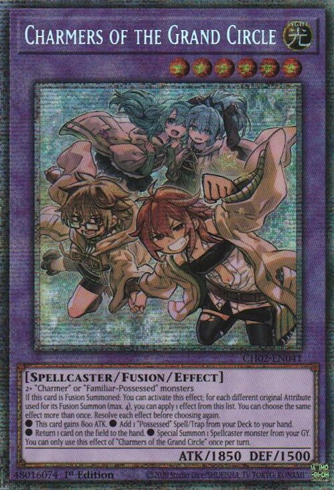 Charmers of the Grand Circle (Starlight Rare) (CH02-EN041) - Starlight Rare