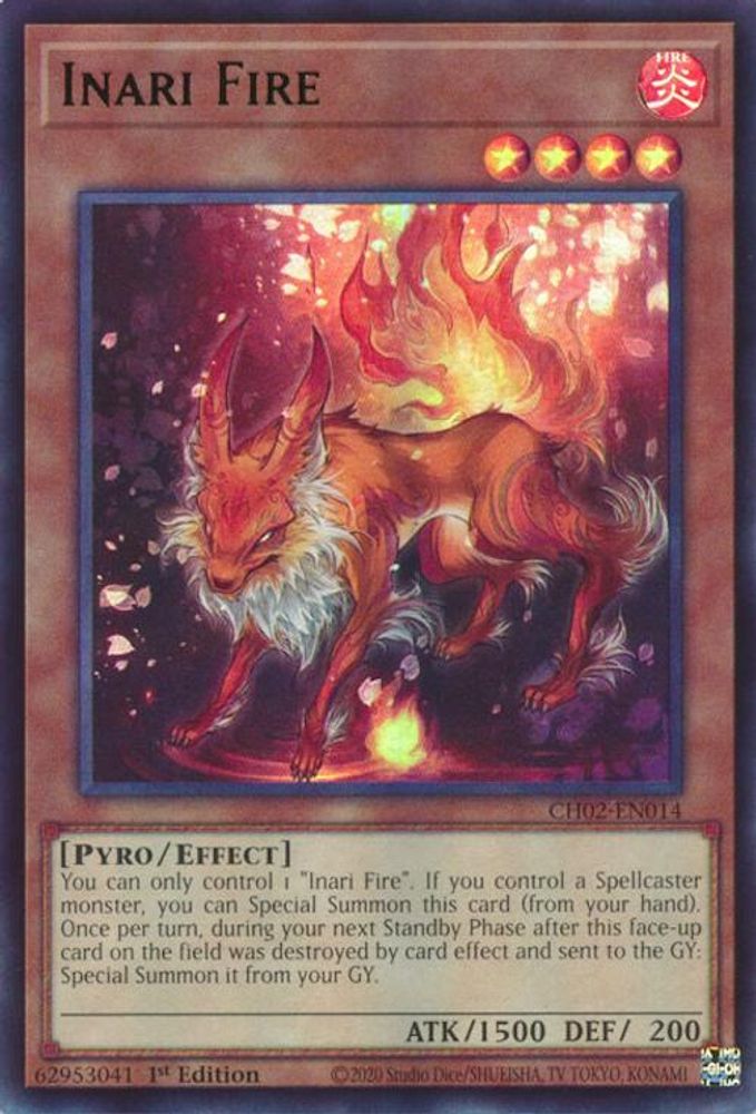 Inari Fire (CH02-EN014) - Ultra Rare