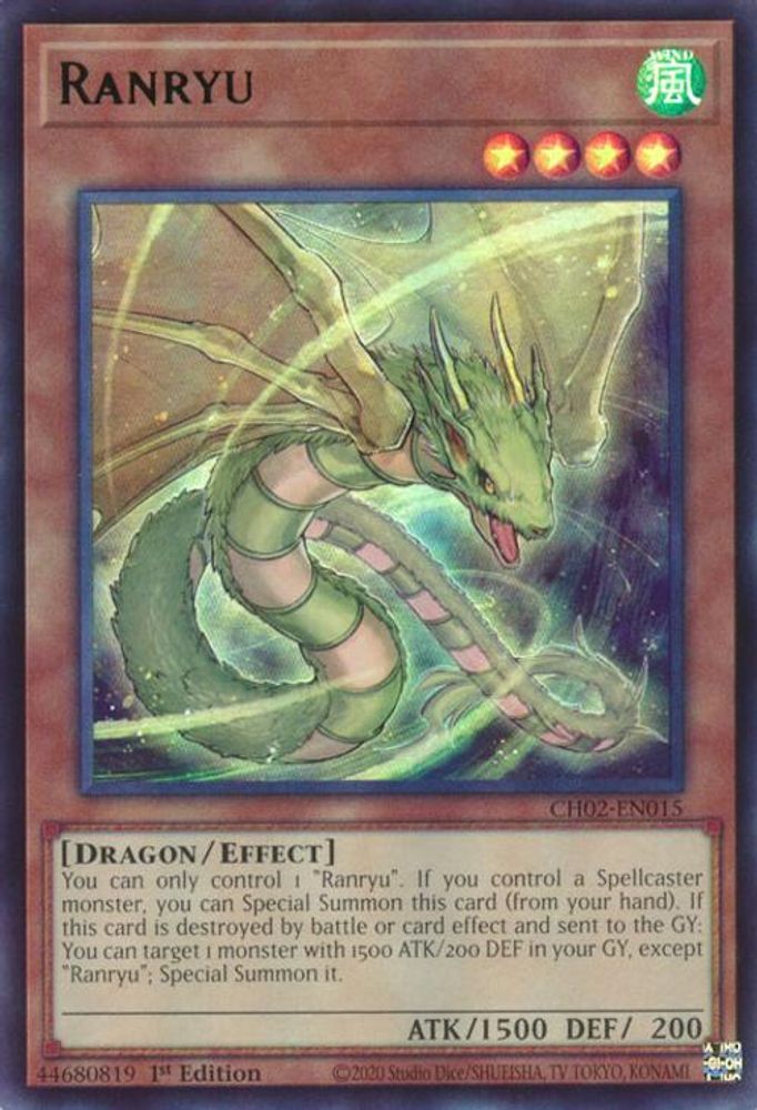 Ranryu (CH02-EN015) - Ultra Rare