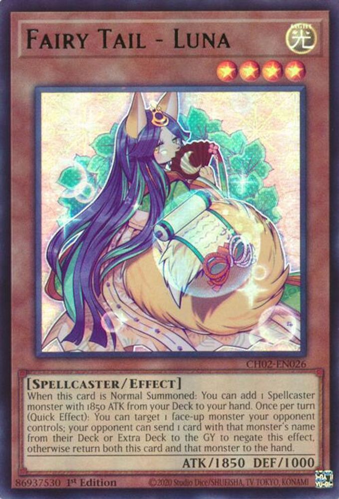 Fairy Tail - Luna (CH02-EN026) - Ultra Rare