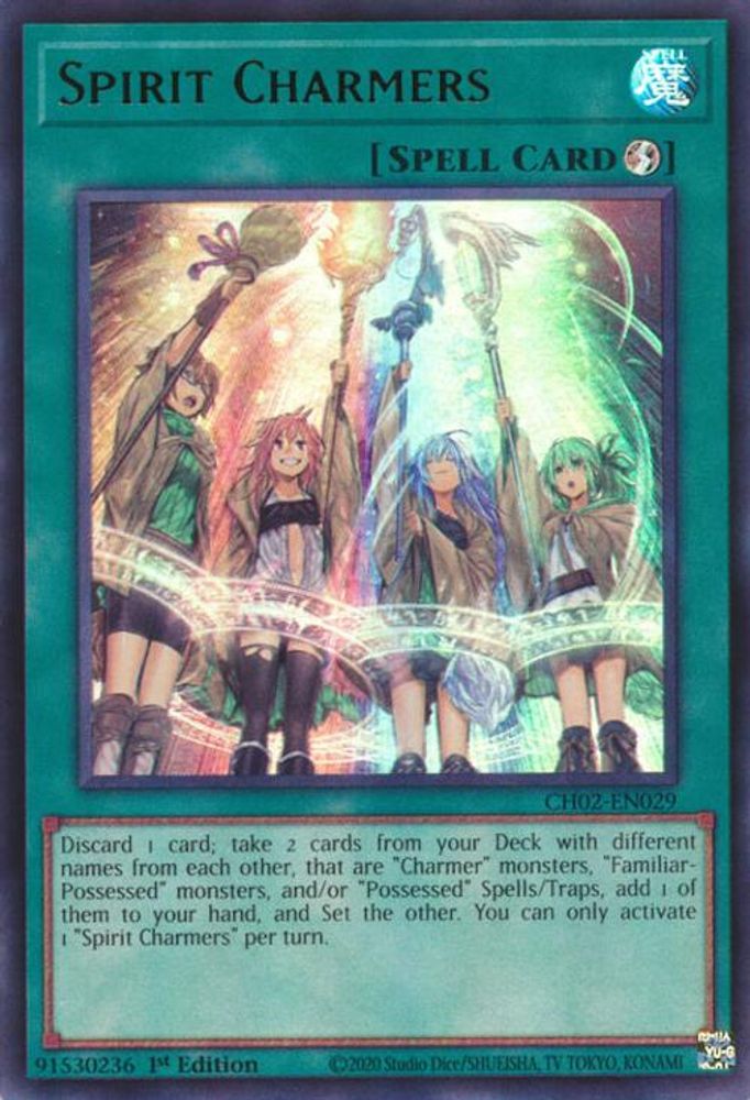 Spirit Charmers (CH02-EN029) - Ultra Rare