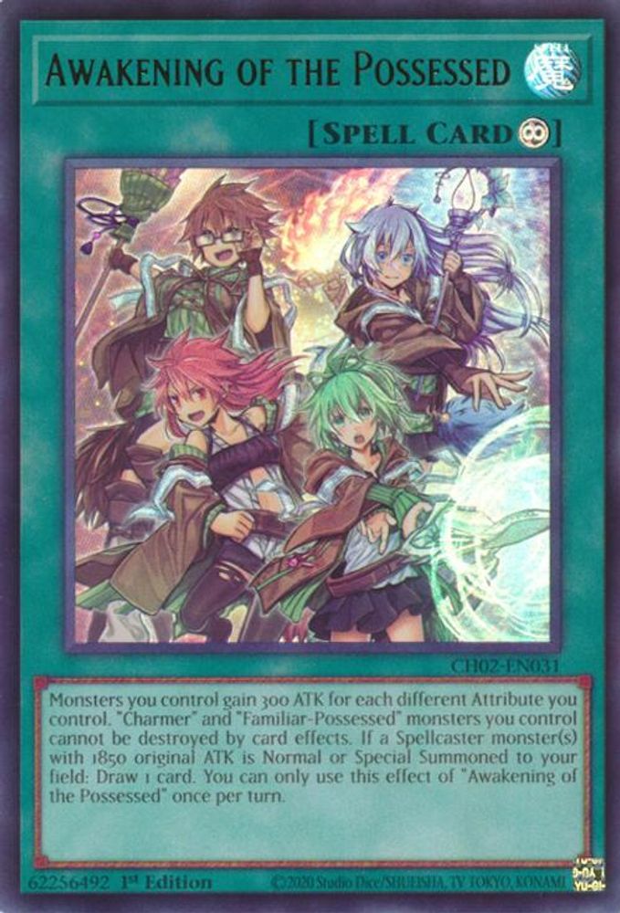 Awakening of the Possessed (CH02-EN031) - Ultra Rare