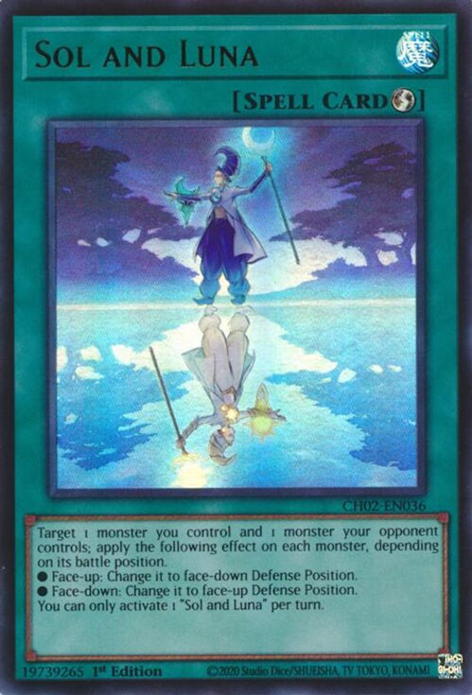 Sol and Luna (CH02-EN036) - Ultra Rare