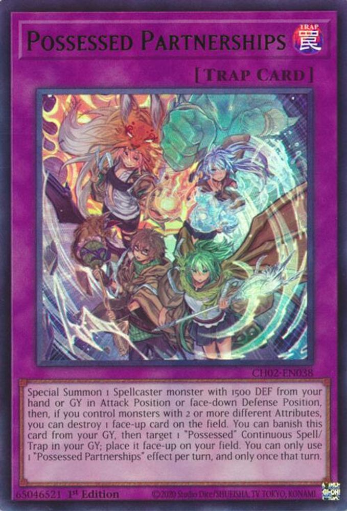 Possessed Partnerships (CH02-EN038) - Ultra Rare