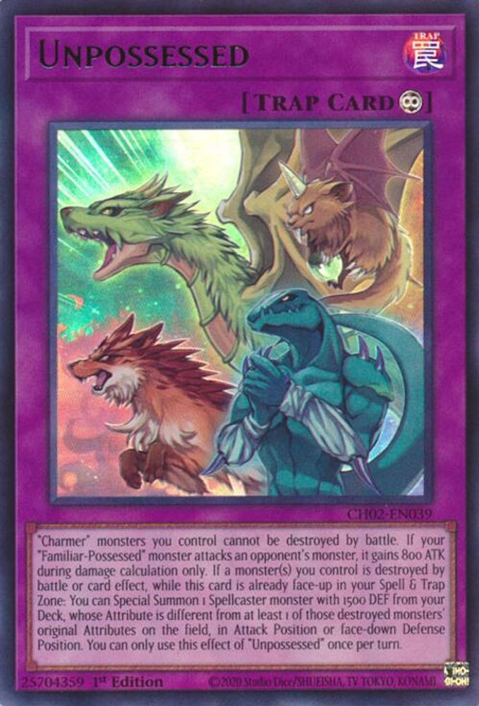 Unpossessed (CH02-EN039) - Ultra Rare