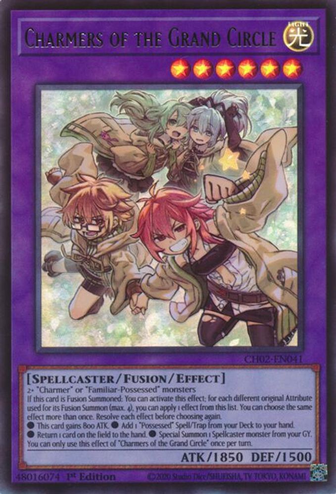 Charmers of the Grand Circle (Ultra Rare) (CH02-EN041) - Ultra Rare