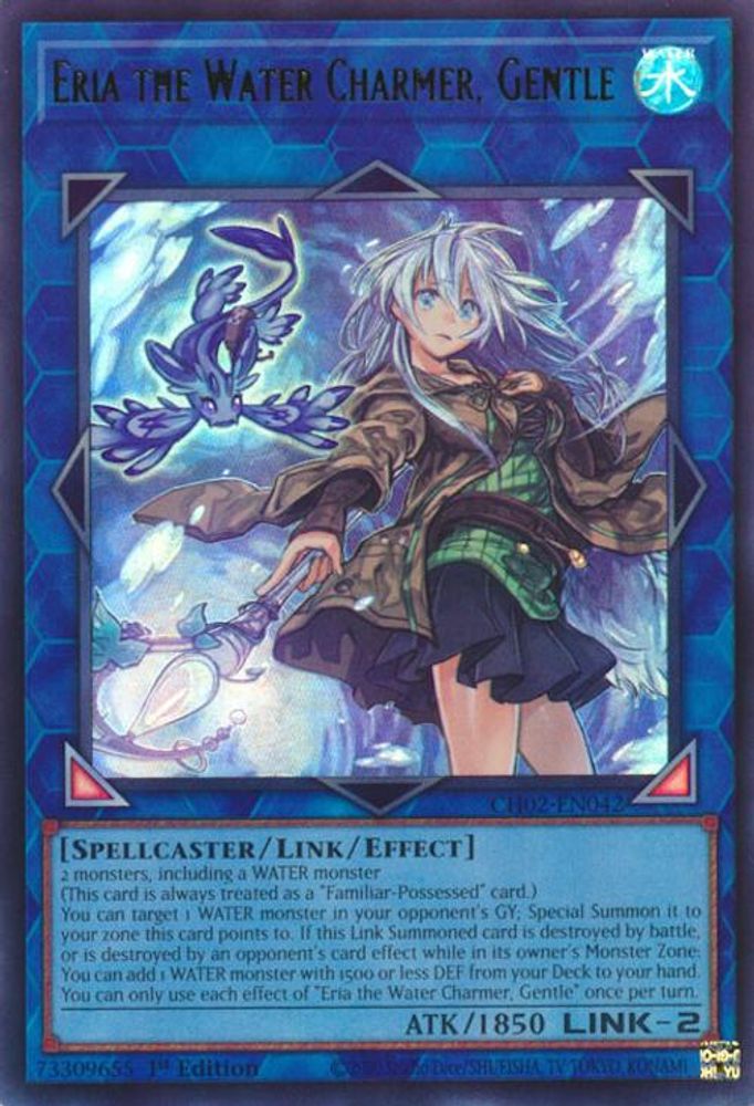 Eria the Water Charmer, Gentle (CH02-EN042) - Ultra Rare