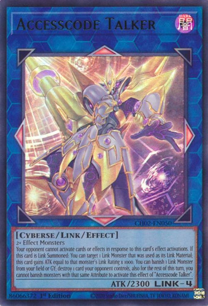 Accesscode Talker (CH02-EN050) - Ultra Rare