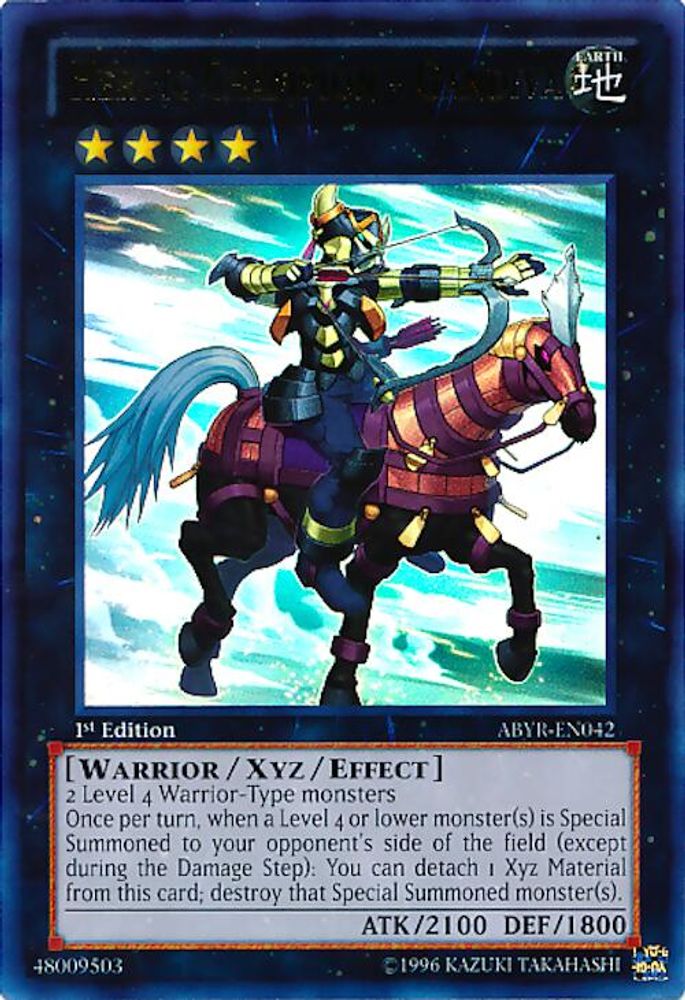 Heroic Champion - Gandiva (ABYR-EN042) - Ultra Rare