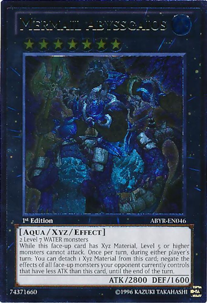 Mermail Abyssgaios (UTR) (ABYR-EN046) - Ultimate Rare