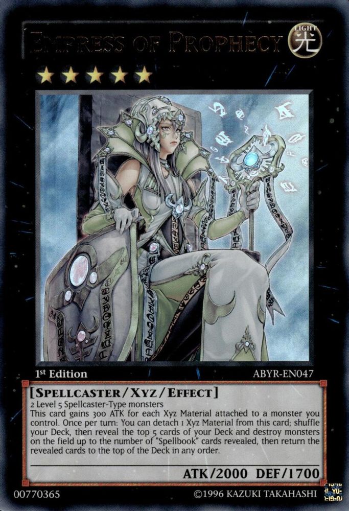 Empress of Prophecy (ABYR-EN047) - Ultra Rare