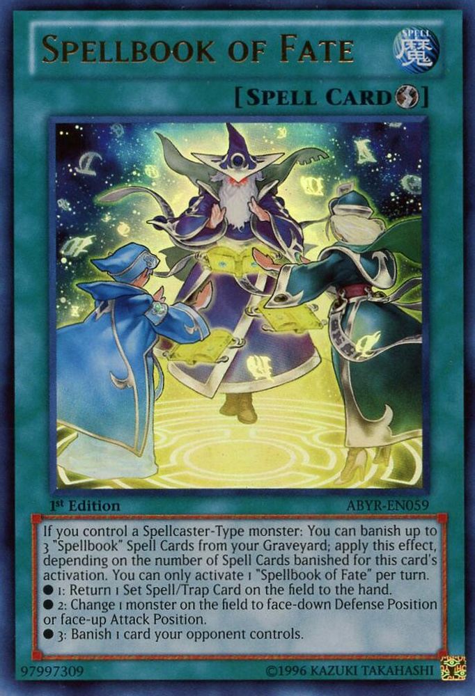 Spellbook of Fate (ABYR-EN059) - Ultra Rare