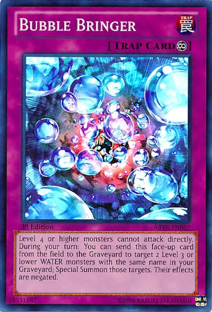 Bubble Bringer (ABYR-EN067) - Super Rare