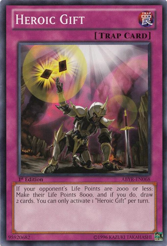 Heroic Gift (ABYR-EN068) - Common