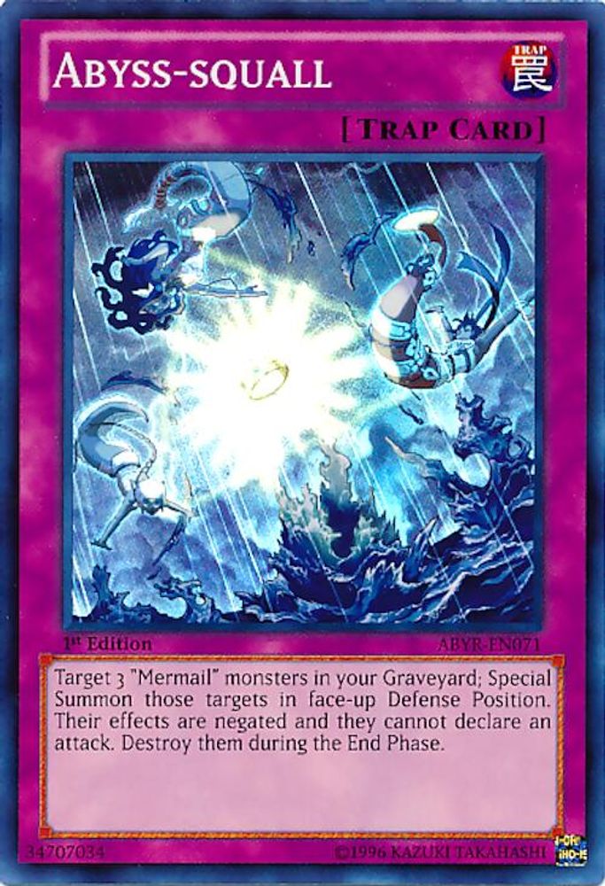 Abyss-squall (ABYR-EN071) - Super Rare