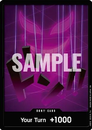 DON!! Card (Donquixote Doflamingo) (Double Pack Set Vol. 9) - DON!!