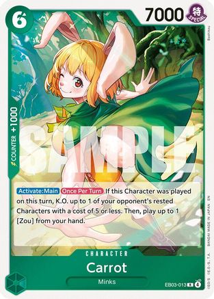 Carrot (EB03-013) - Rare