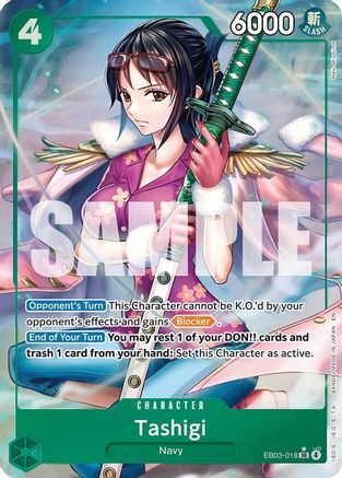 Tashigi (Alternate Art) (EB03-018) - Super Rare