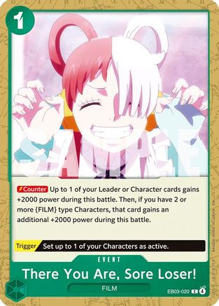 There You Are, Sore Loser! (EB03-020) - Common