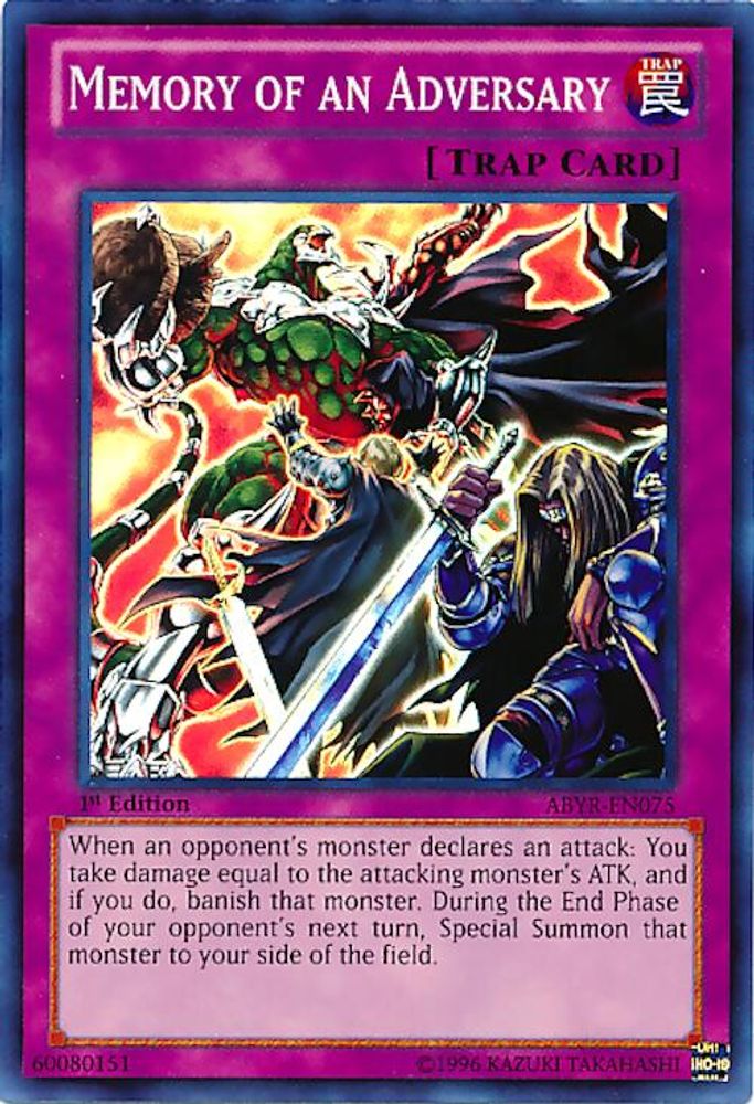 Memory of an Adversary (ABYR-EN075) - Super Rare