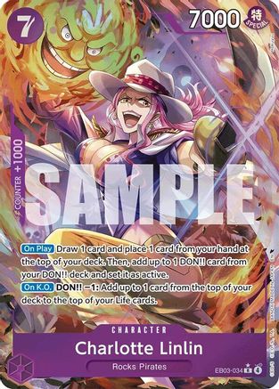 Charlotte Linlin (Alternate Art) (EB03-034) - Rare