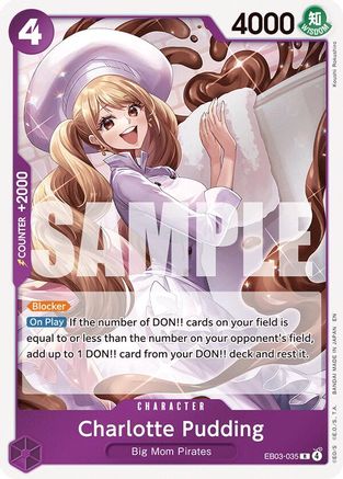 Charlotte Pudding (EB03-035) - Rare