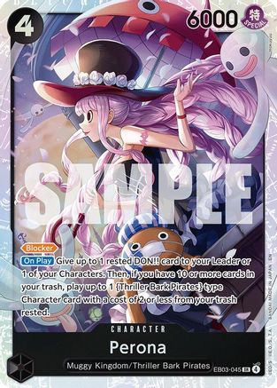 Perona (EB03-045) - Super Rare