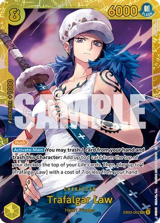 Trafalgar Law (EB03-062) - Secret Rare