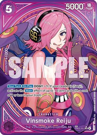 Vinsmoke Reiju (SP) (EB03-031) - Super Rare